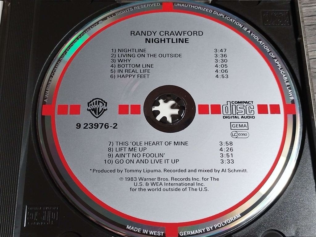 Randy Crawford ‎– Nightline, Ophalen of Verzenden, Zo goed als nieuw, Disco