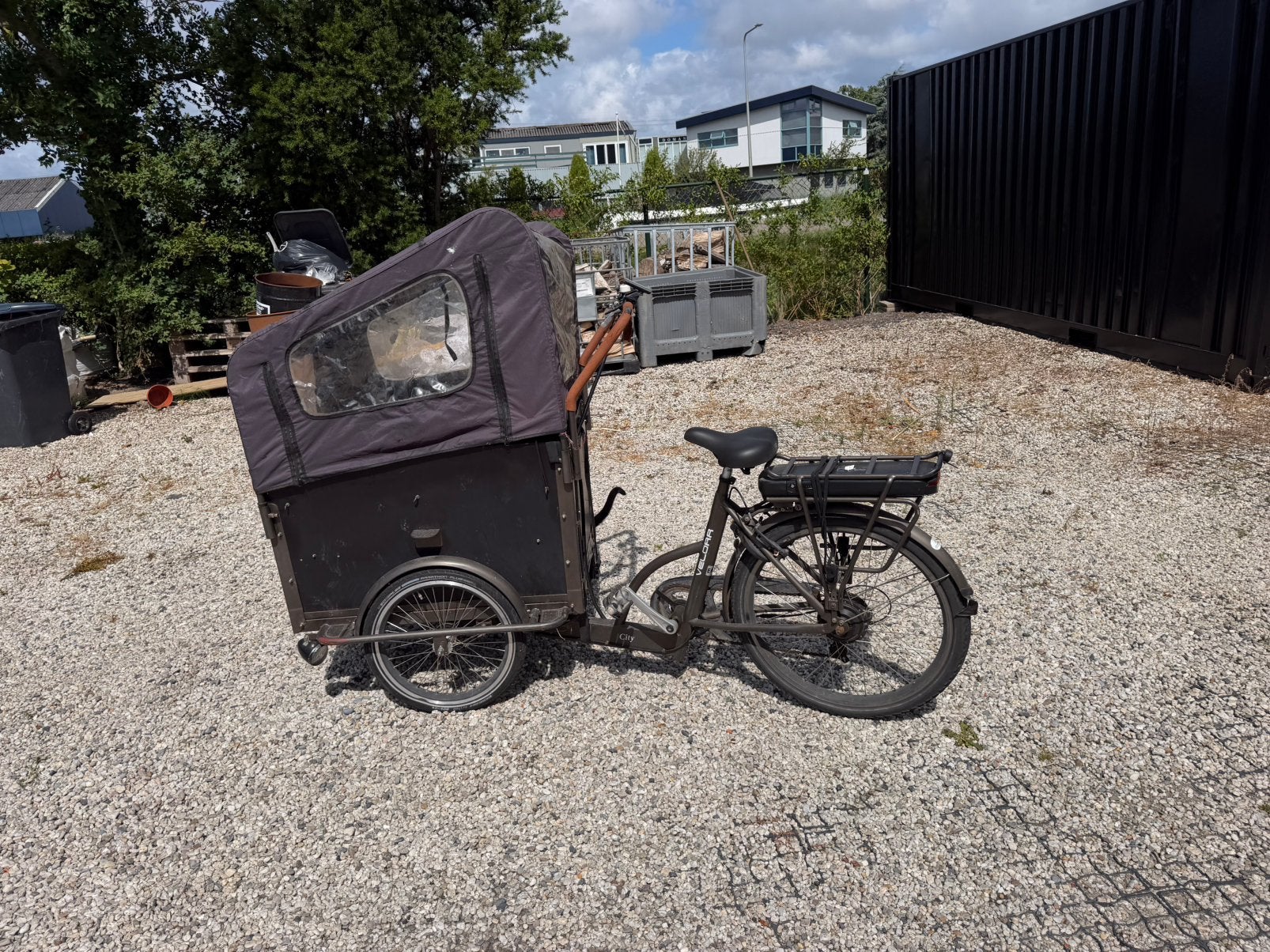 Electrische bakfiets, Ophalen, Zo goed als nieuw, 4 kinderen of meer