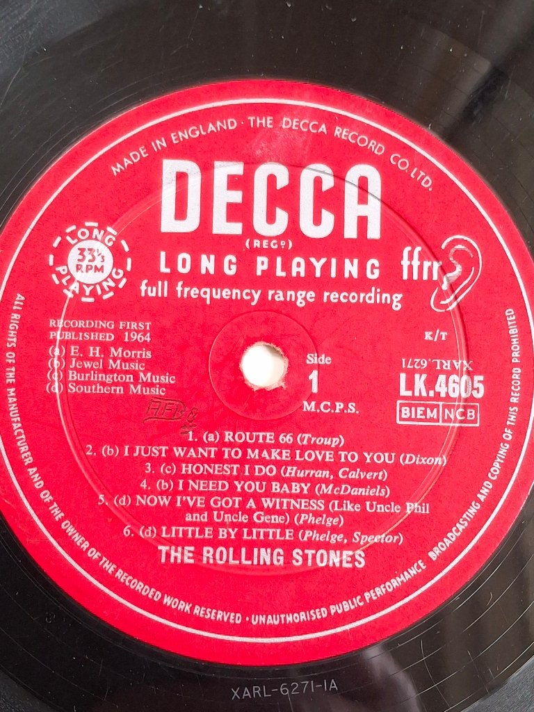 Rolling Stones– Self-Titled Debut LP /geen hoes, Ophalen, Gebruikt, 12 inch