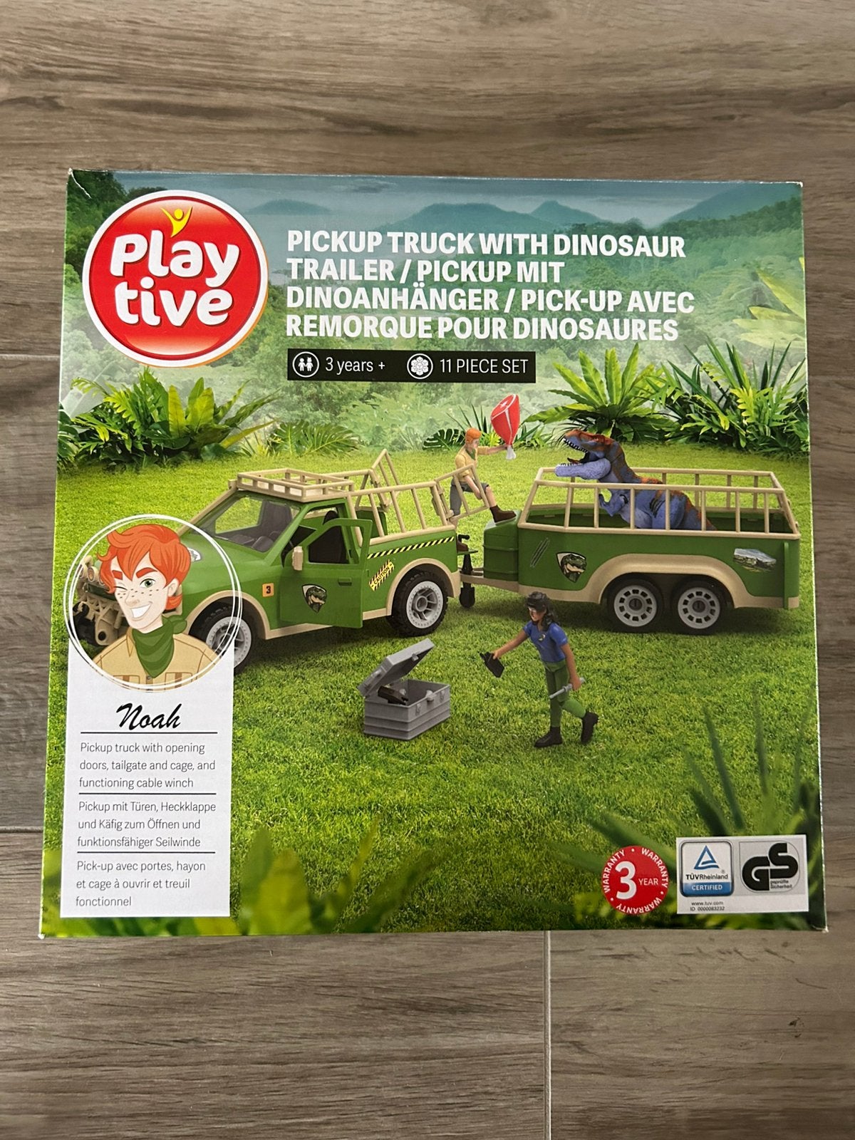 Nieuw Playtive pickup truck terreinwagen dinosaurus, Ophalen of Verzenden, Nieuw