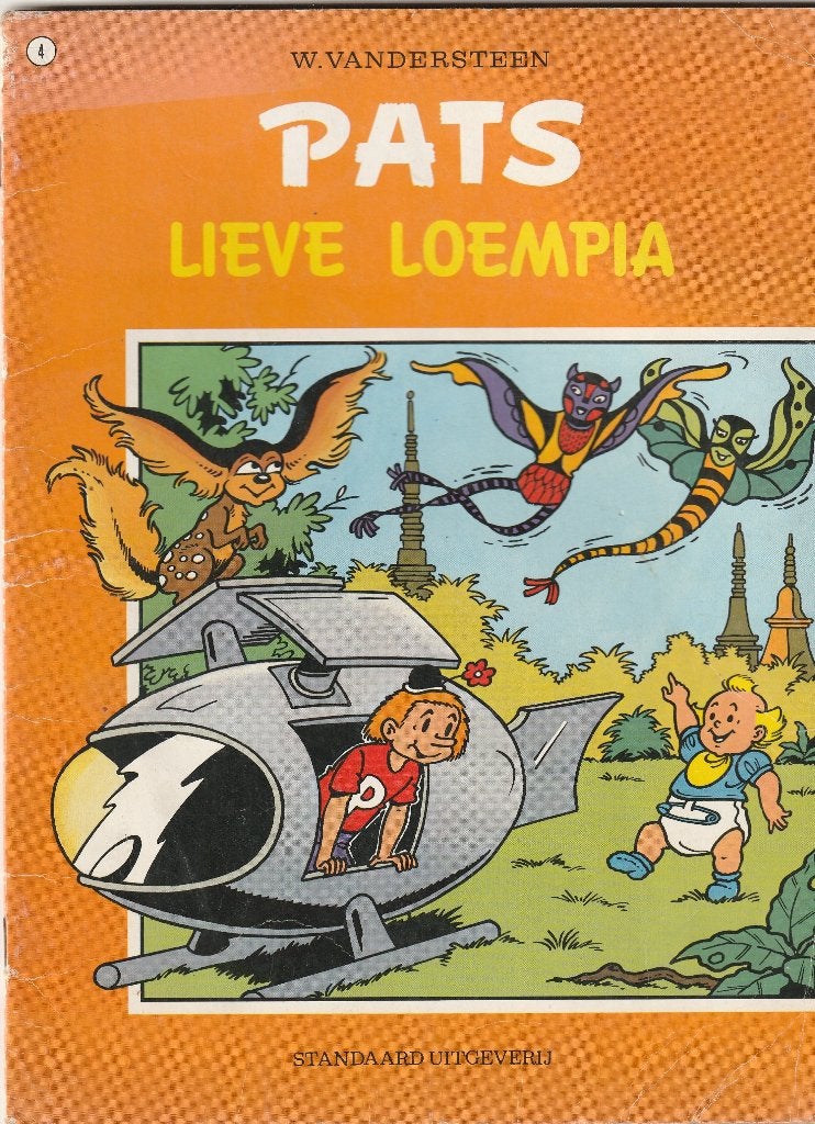 Pats lieve loempia, Eén stripboek, Ophalen of Verzenden