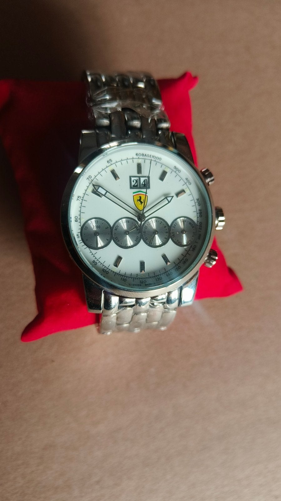 Stijlvol automatisch horloge met roestvrijstalen band, Verzenden, Nieuw