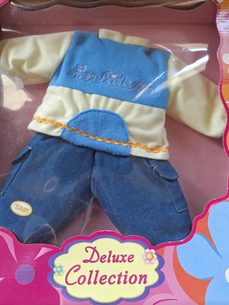 Bayer Deluxe Collection Poppenkleding 40-46cm, Kinderen en Baby's, Speelgoed | Poppen, Nieuw, Overige typen, Ophalen of Verzenden