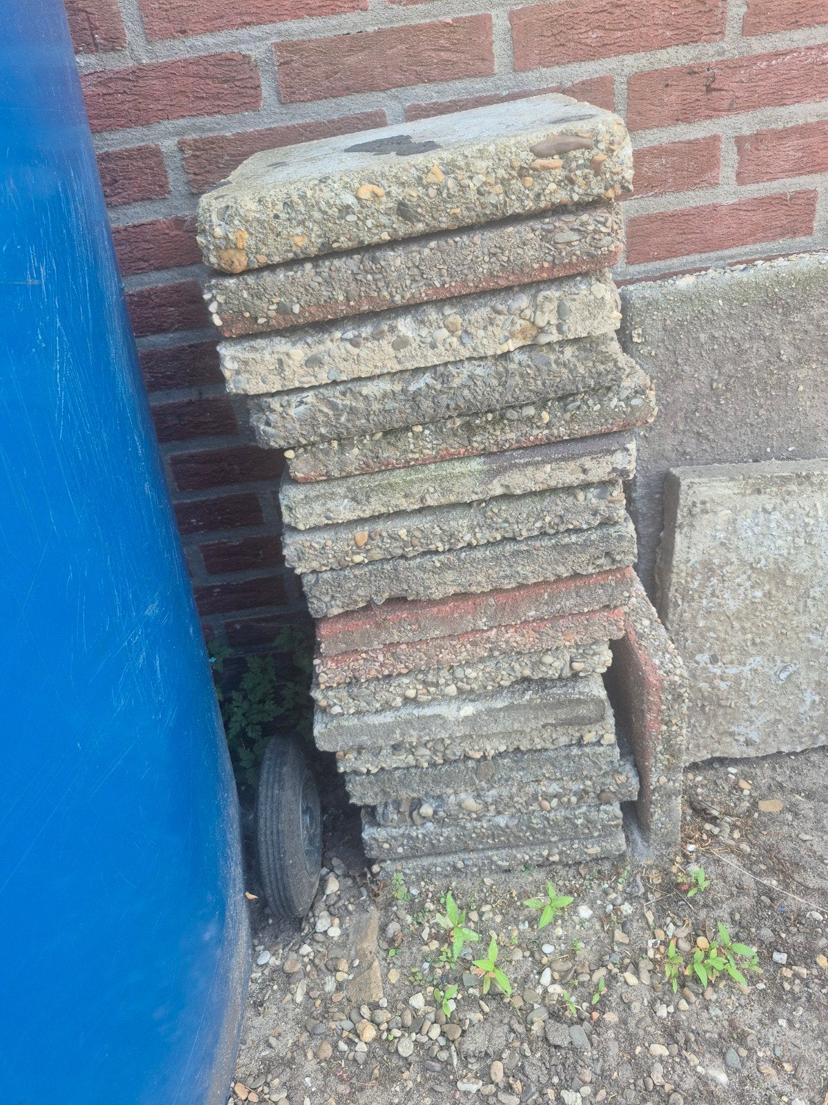 30x30 18 keer, Tuin en Terras, Tegels en Klinkers, Ophalen, Beton, Terrastegels