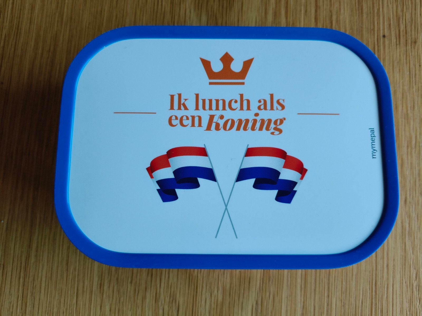Nieuw! Mepal Broodtrommel Oranje/Blauw, Huis en Inrichting, Ophalen, Kunststof, Nieuw, Broodtrommel