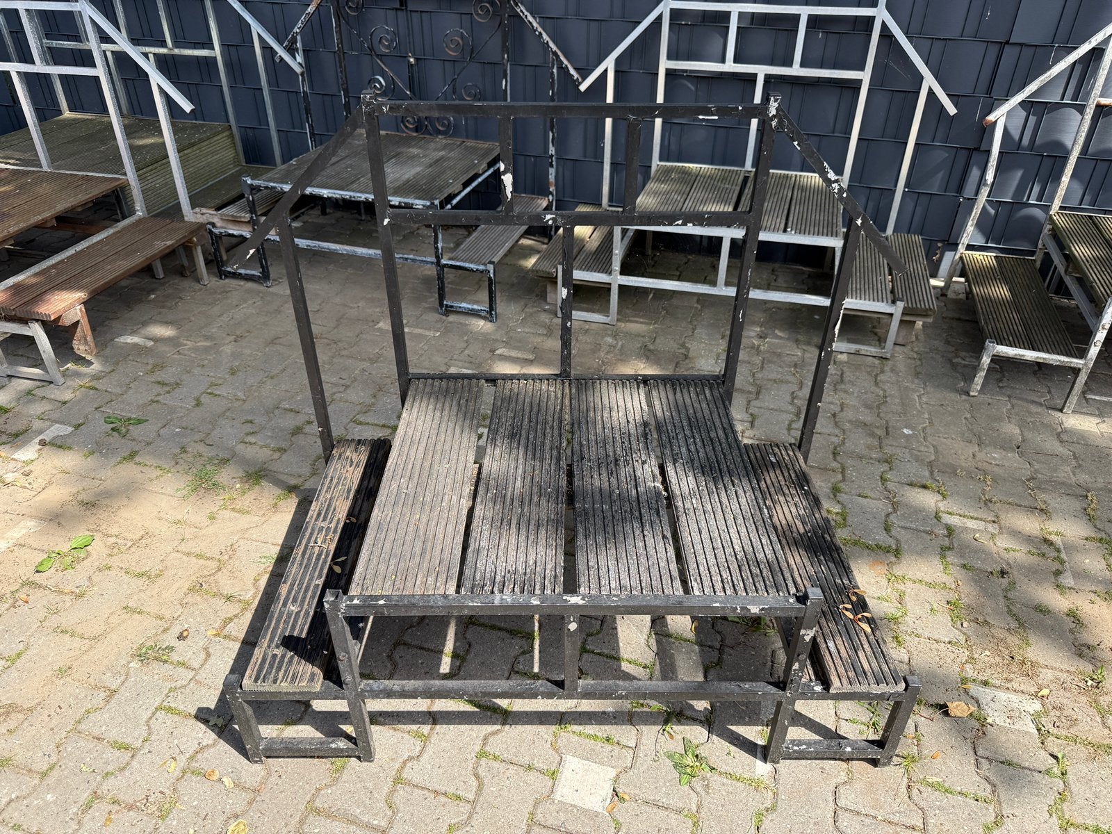 Aluminium/ houten trap, Ophalen, Zo goed als nieuw