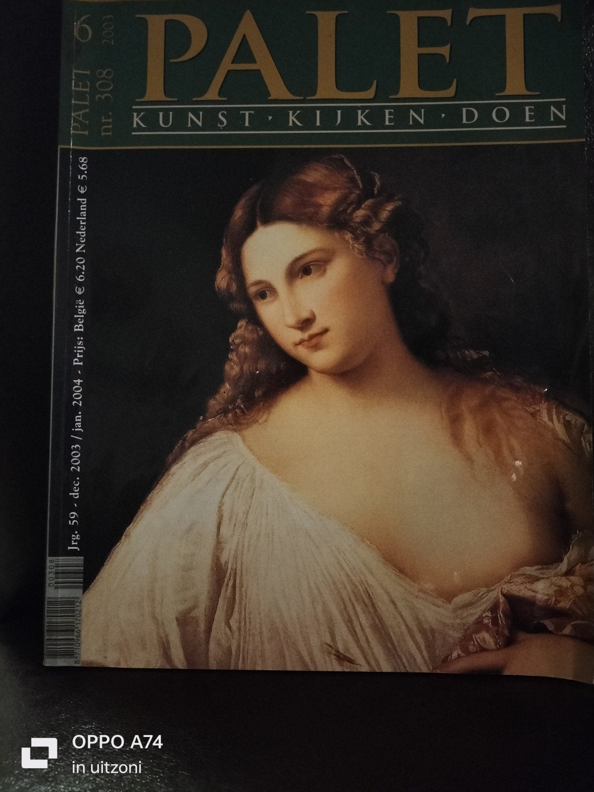 Palet Kunst Kijken Doen nr. 308 - Dec 2003/Jan 2004, Ophalen of Verzenden, Gelezen, Fotografie algemeen
