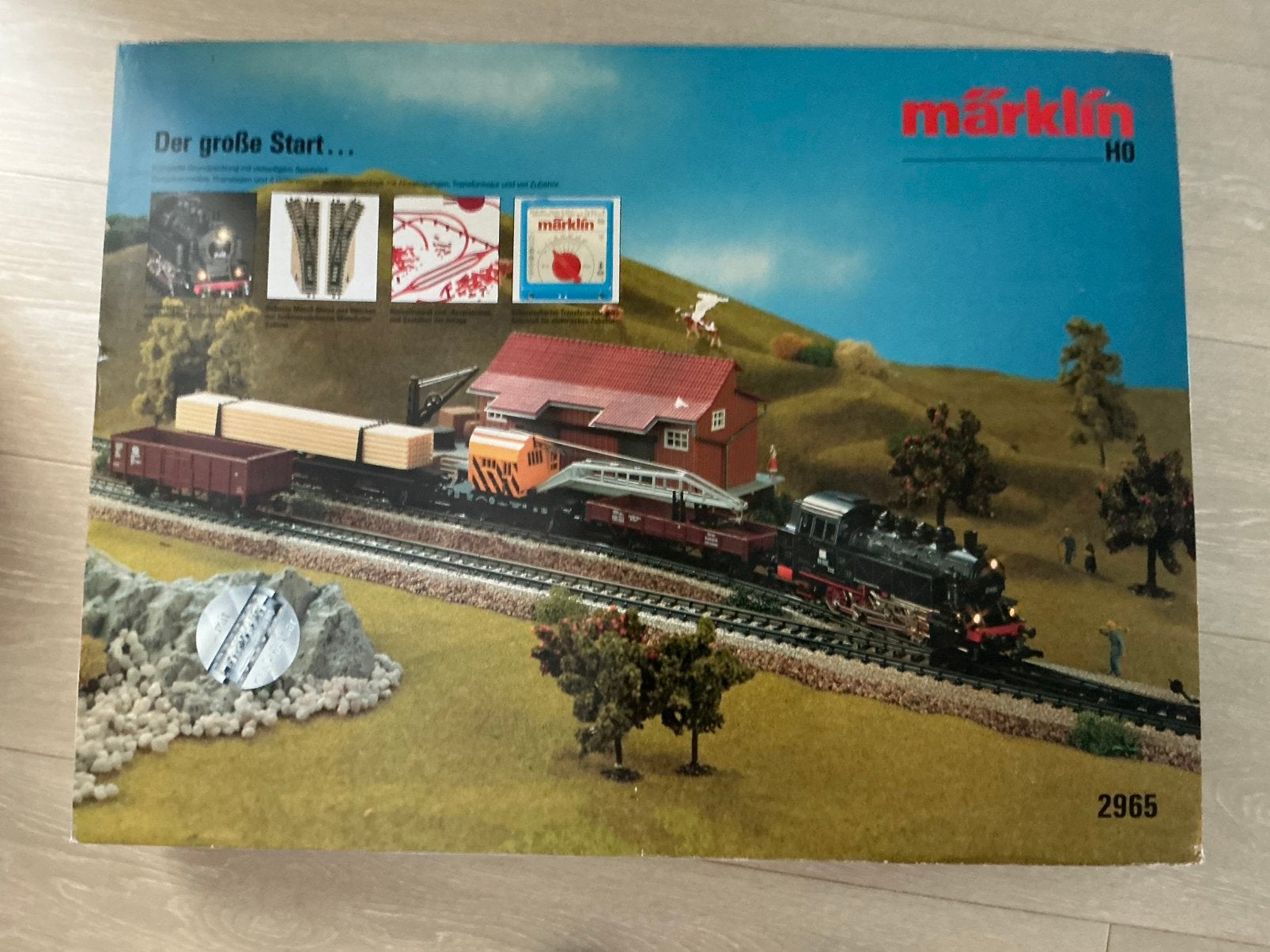 Marklin set incl toebehoren, Ophalen, Zo goed als nieuw, Wisselstroom, Märklin