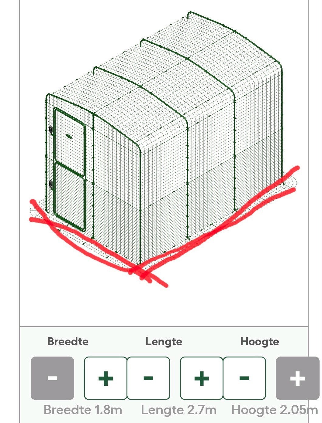 ren voor konijnen, cavia's of misschien katten, Dieren en Toebehoren, Ophalen, 110 cm of meer, 90 cm of meer, Ren