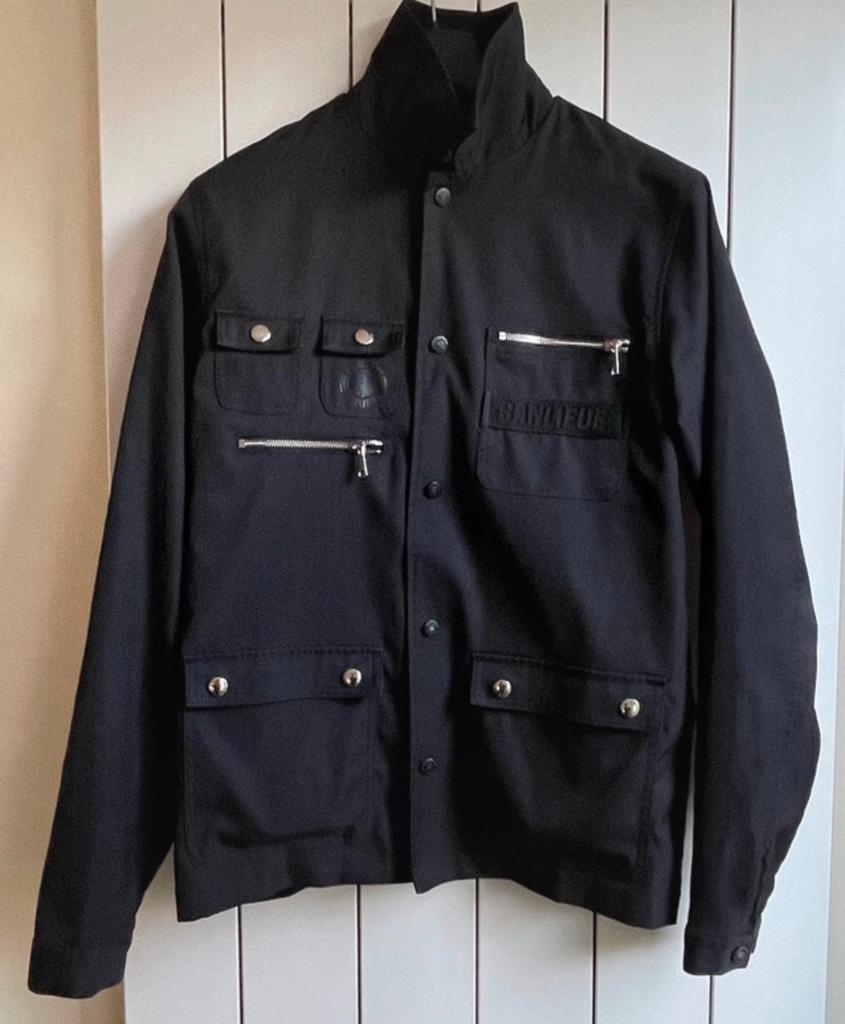 Zwart Overshirt/jack Banlieue maat S, Ophalen of Verzenden, Zo goed als nieuw, Maat 48/50 (M), Zwart