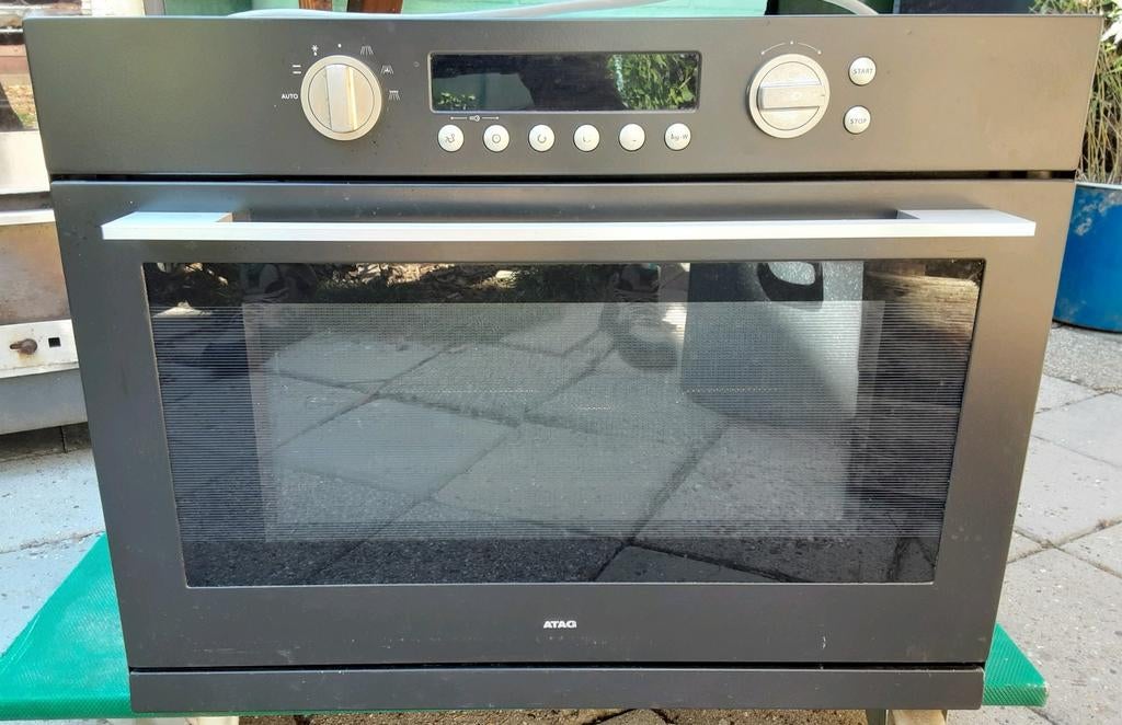 ATAG MX4292A/U/A03 Inbouw Oven met Grill en Magnetron, Ophalen, Gebruikt, 60 cm of meer, Oven met grill