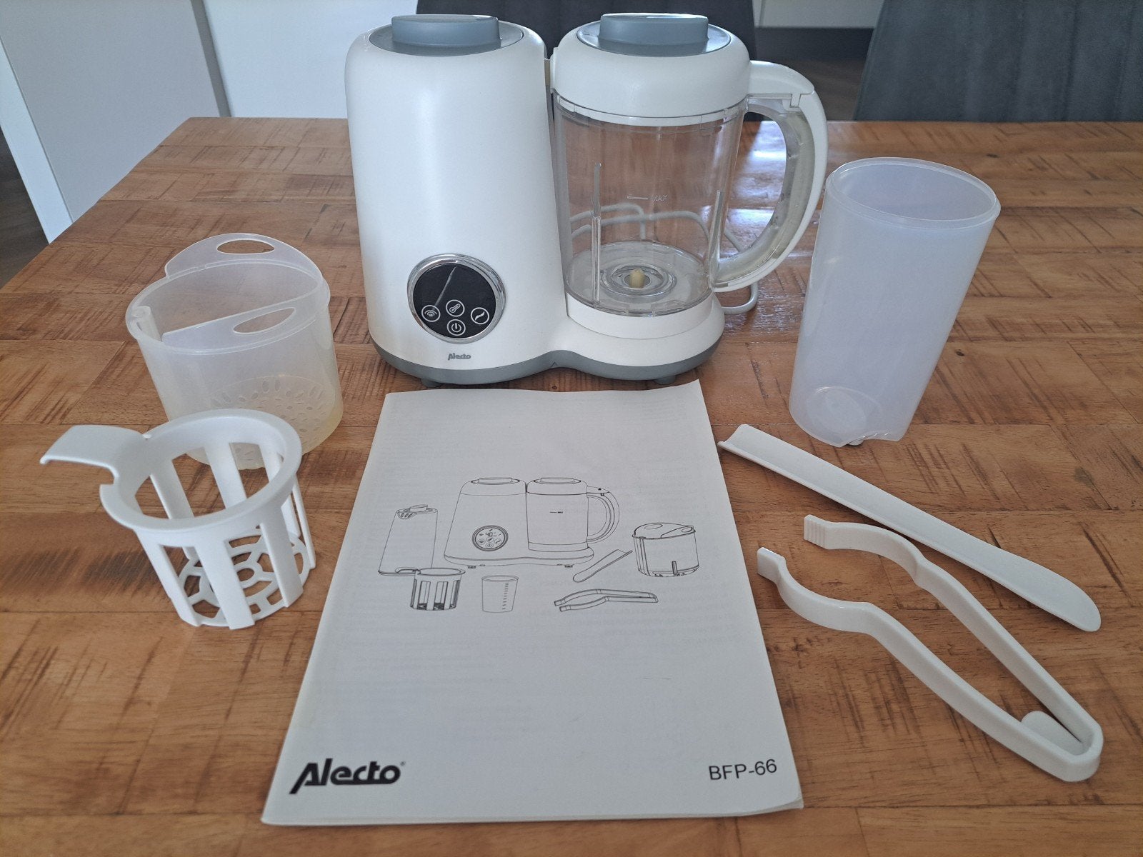 Alecto BFP-66 babyvoedingmaker, Stoomfunctie, Ophalen of Verzenden, Babyvoedingmaker, Gebruikt