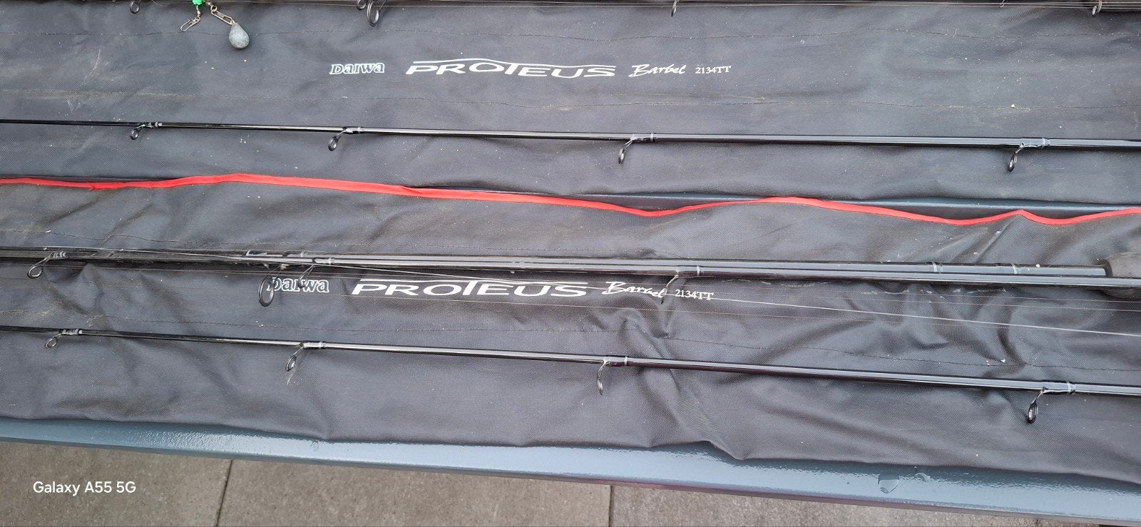 Daiwa Proteus Werphengel met Molen, Ophalen