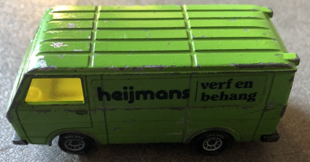 VOLKSWAGEN - SIKU - VW KASTENWAGEN, Ophalen of Verzenden, Zo goed als nieuw