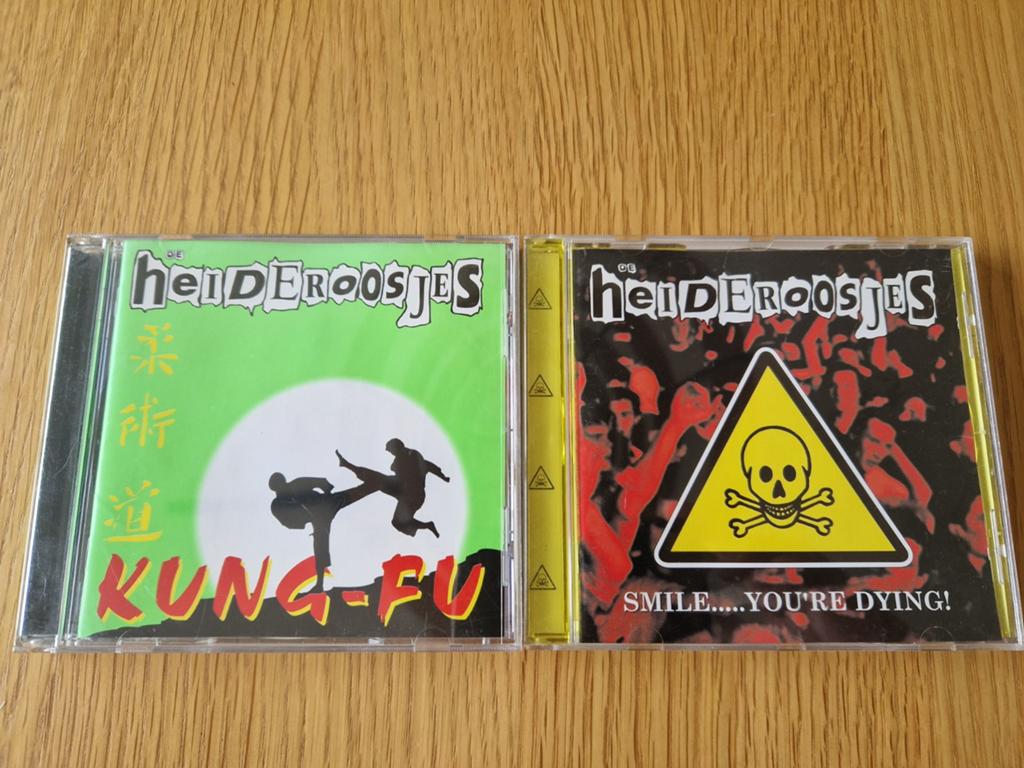 De Heideroosjes – Kung-Fu & Smile..... You're Dying! CD Punk, Ophalen of Verzenden, Gebruikt, Overige genres