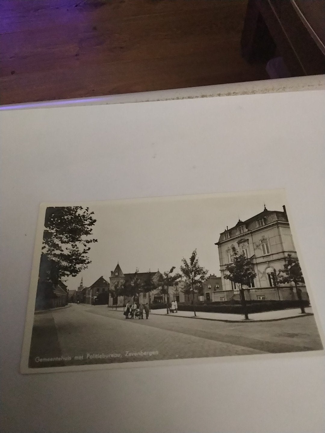 ansichtkaart Zevenbergen - Gemeentehuis met Politieburea, Ophalen of Verzenden, Voor 1920, Ongelopen, Noord-Brabant