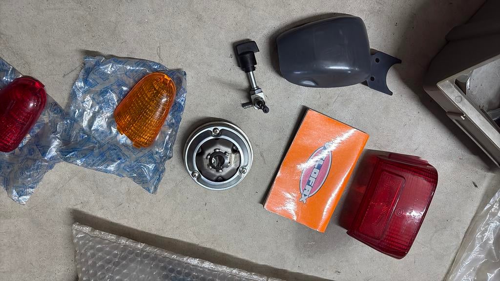 Piaggio Velofax Cilinder en Meer Nos, Piaggio, Vespino, Velofax, Uitlaat