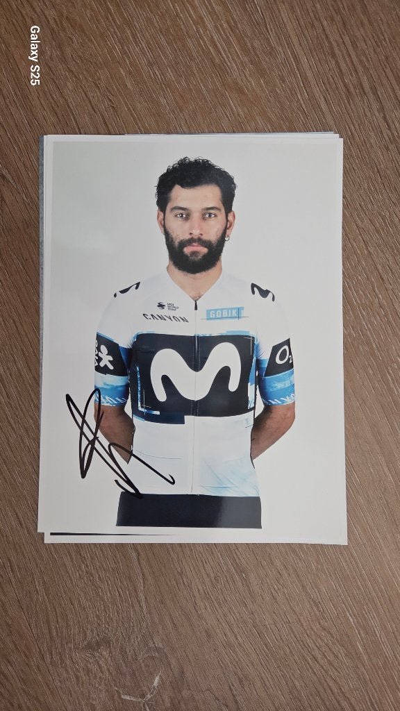 15x20cm foto + originele handtekening Fernando Gaviria, Ophalen of Verzenden, Nieuw, Buitenlandse clubs, Spelerskaart