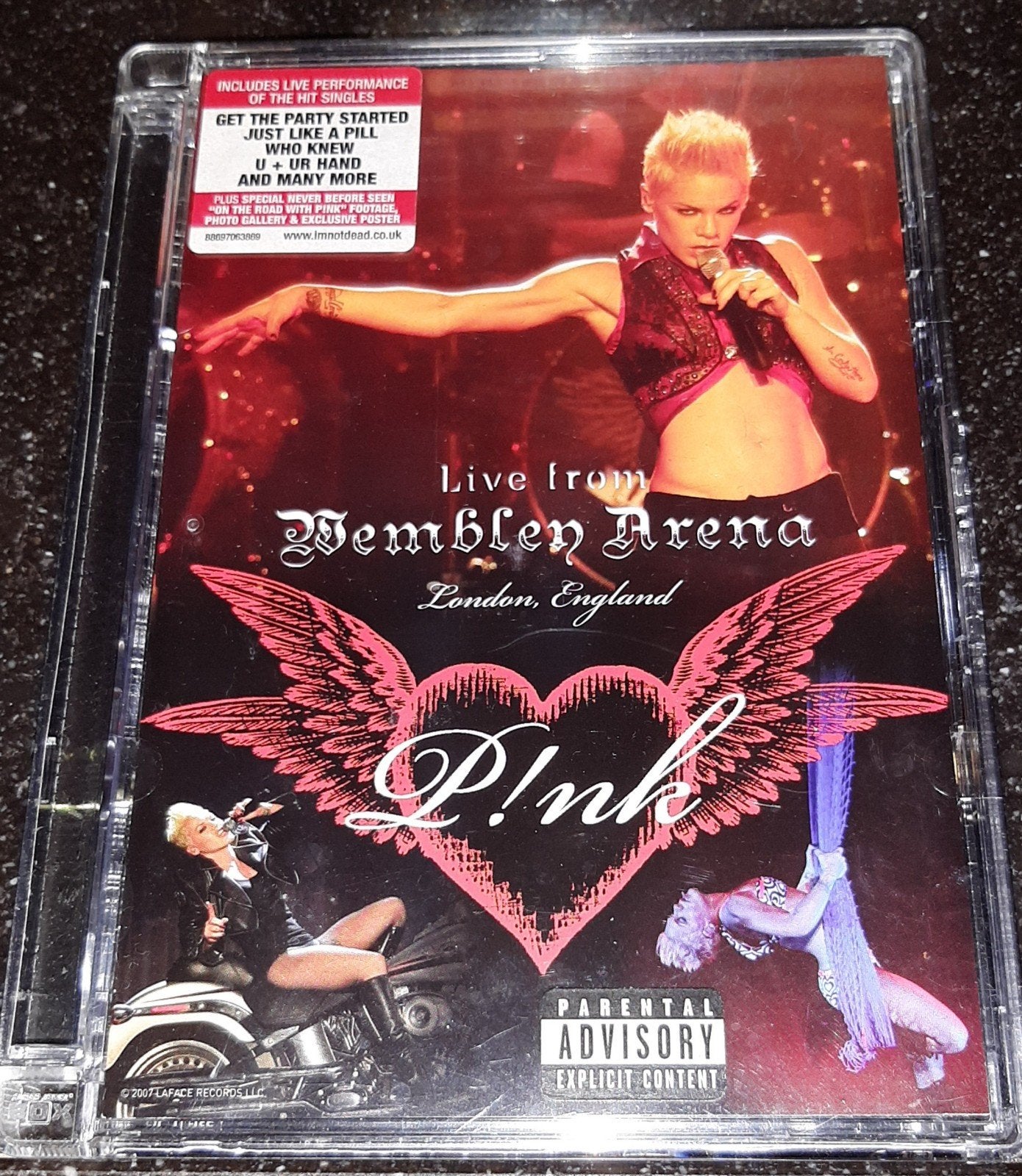 P!nk live from Wembley Arena, Alle leeftijden, Ophalen of Verzenden, Zo goed als nieuw