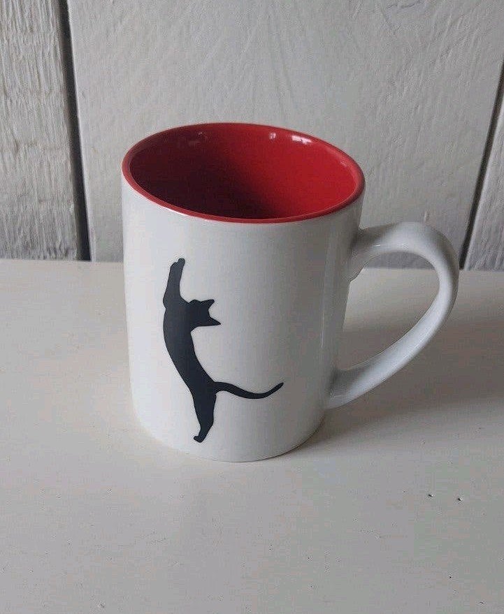 mok poes kat  Drinkbeker  beker  drinken katten poezen thee, Ophalen of Verzenden, Nieuw, Overige stijlen, Kop(pen) en/of Schotel(s)