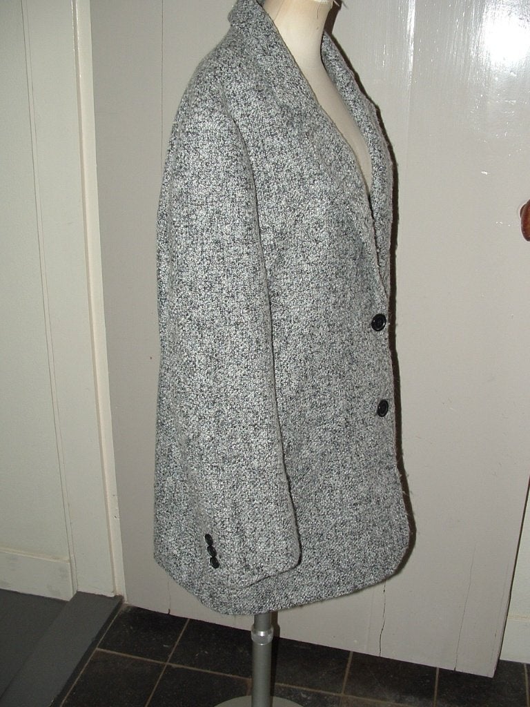 Clockhouse tussenjas, jas mantel maat 44 wollige optiek, Kleding | Dames, Jassen | Winter, Zwart, Maat 42/44 (L), Ophalen of Verzenden