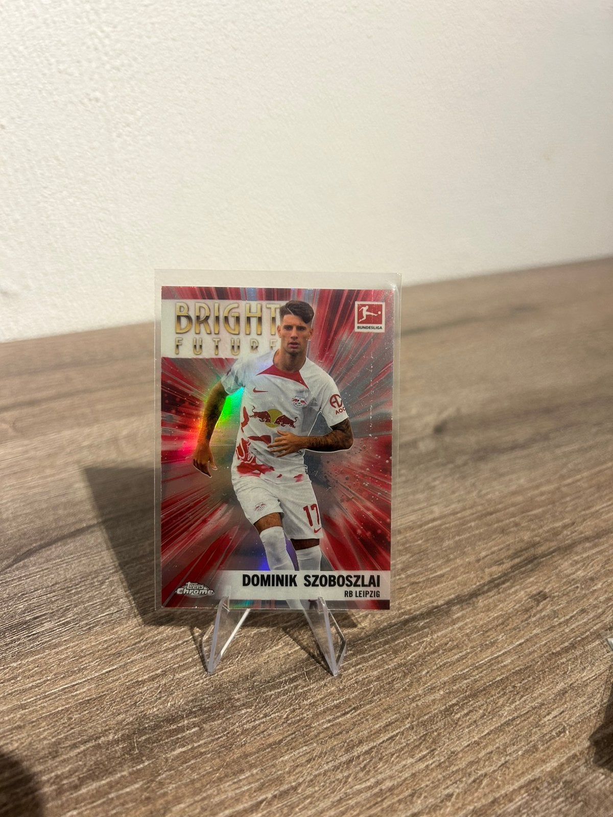 Dominik Szoboszlai 2022-23 Topps Chrome Bundesliga #BF-DSZ, Ophalen of Verzenden, Zo goed als nieuw, Plaatje