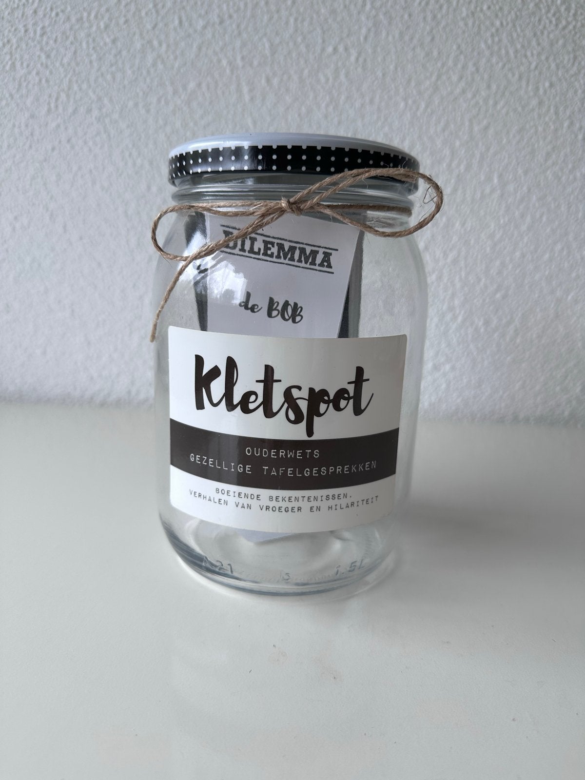 Kletspot - Ouderwets Gezellige Tafelgesprekken, Ophalen, Nieuw