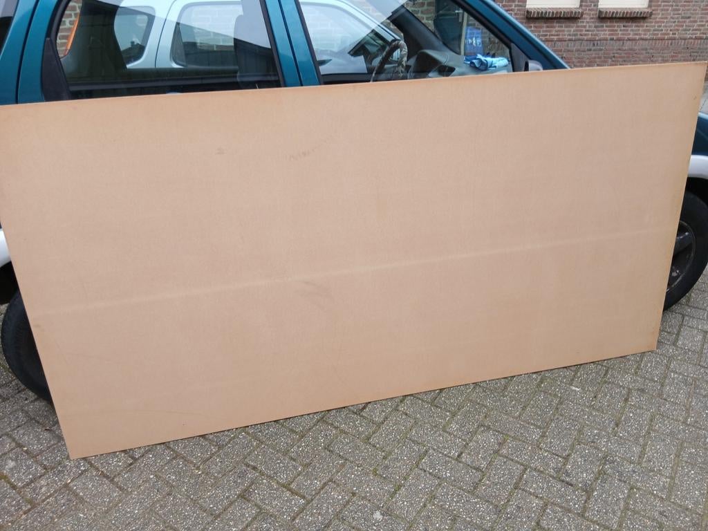 MDF plaat 9mm 122×244, Doe-het-zelf en Verbouw, Platen en Panelen, Ophalen