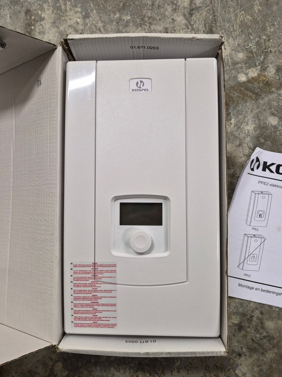 Kospel PPE2-9/11/12/15 Elektronische Doorstroomverwarmer, Ophalen of Verzenden