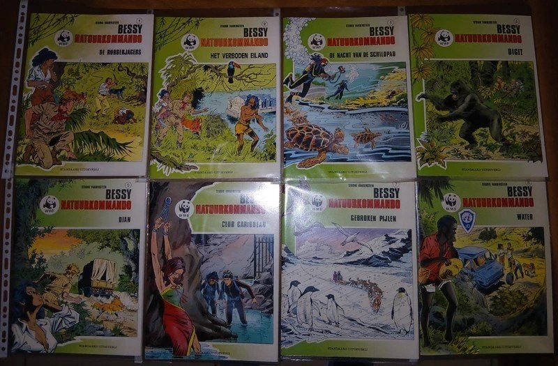 Bessy Natuurkommando Volledige reeks, Complete serie of reeks, Nieuw, Ophalen of Verzenden, Jeff Broeckx