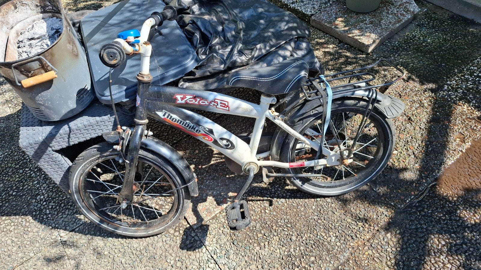 Kinderfiets, Ophalen, Minder dan 16 inch