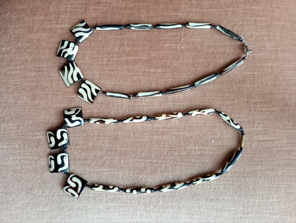 Etnische korte kettingen  chokers, colliers van bone, Ophalen, Overige materialen