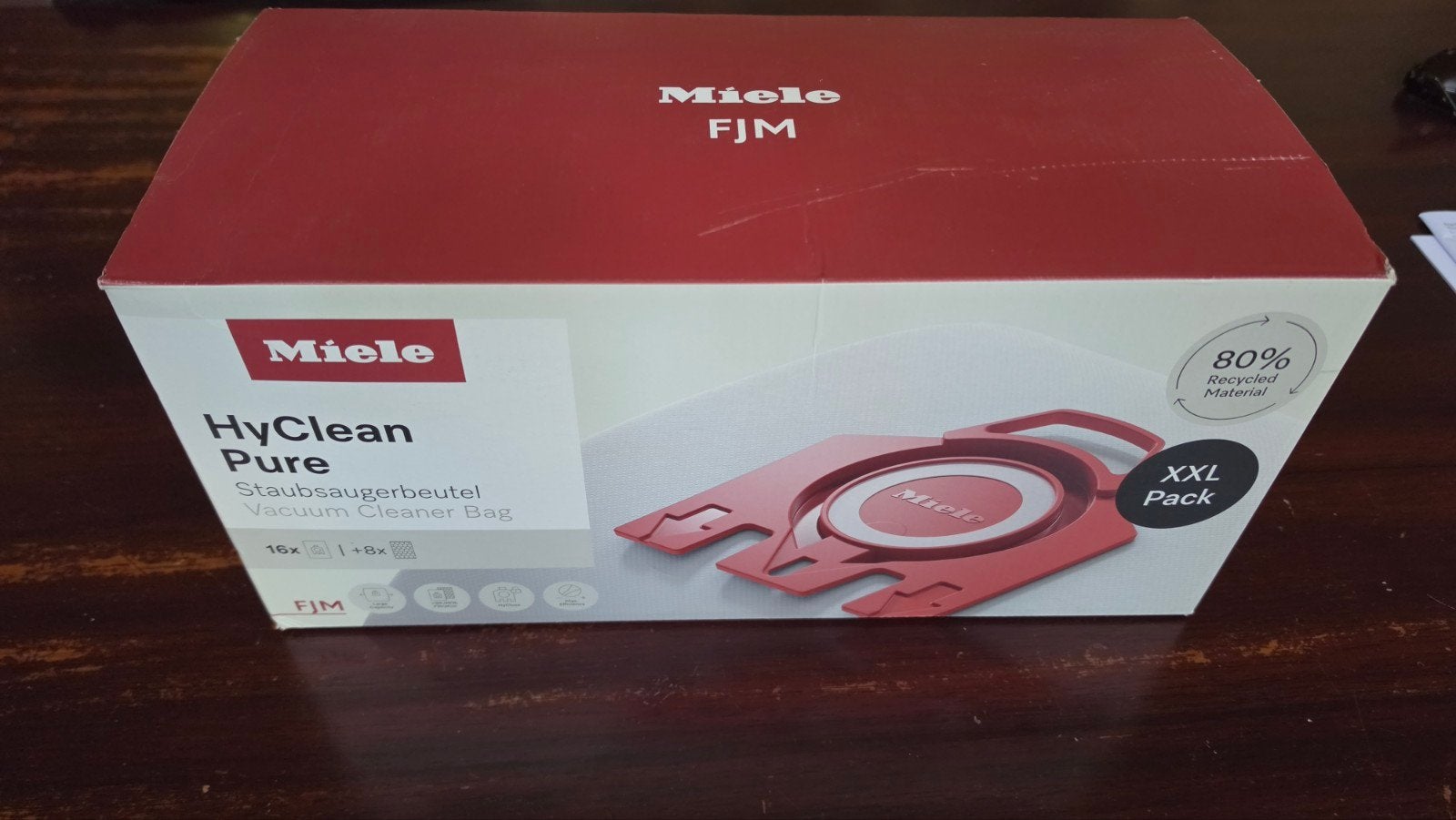Miele HyClean Pure FJM Stofzuigerzakken XXL Pack, Witgoed en Apparatuur, Stofzak, Nieuw, Ophalen of Verzenden, Miele