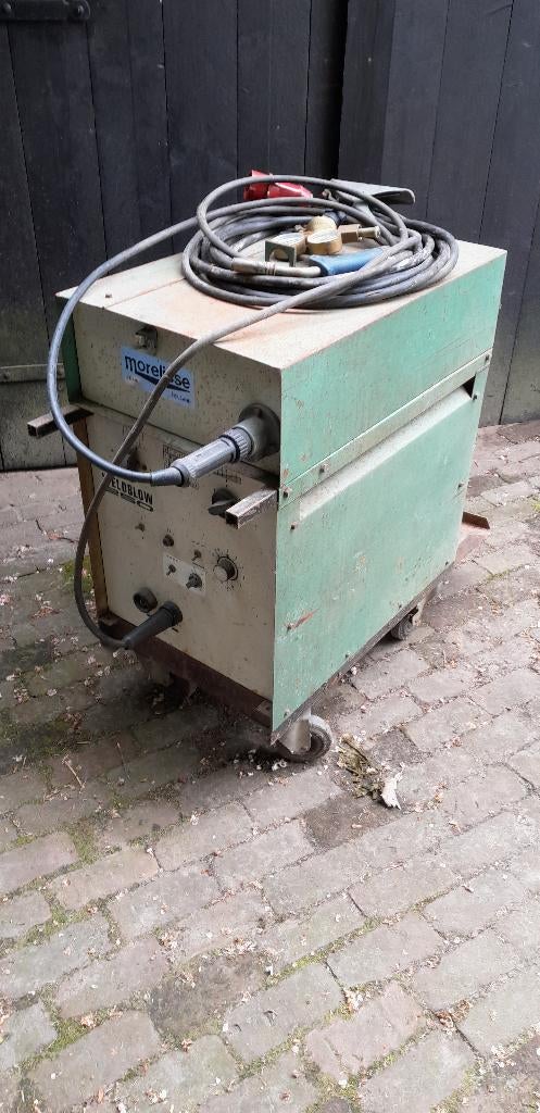 Lasapparaat / professioneel lastoestel Morelisse. MIG/MAG, Doe-het-zelf en Verbouw, Ophalen, Gebruikt, 250 ampère of meer, Co2