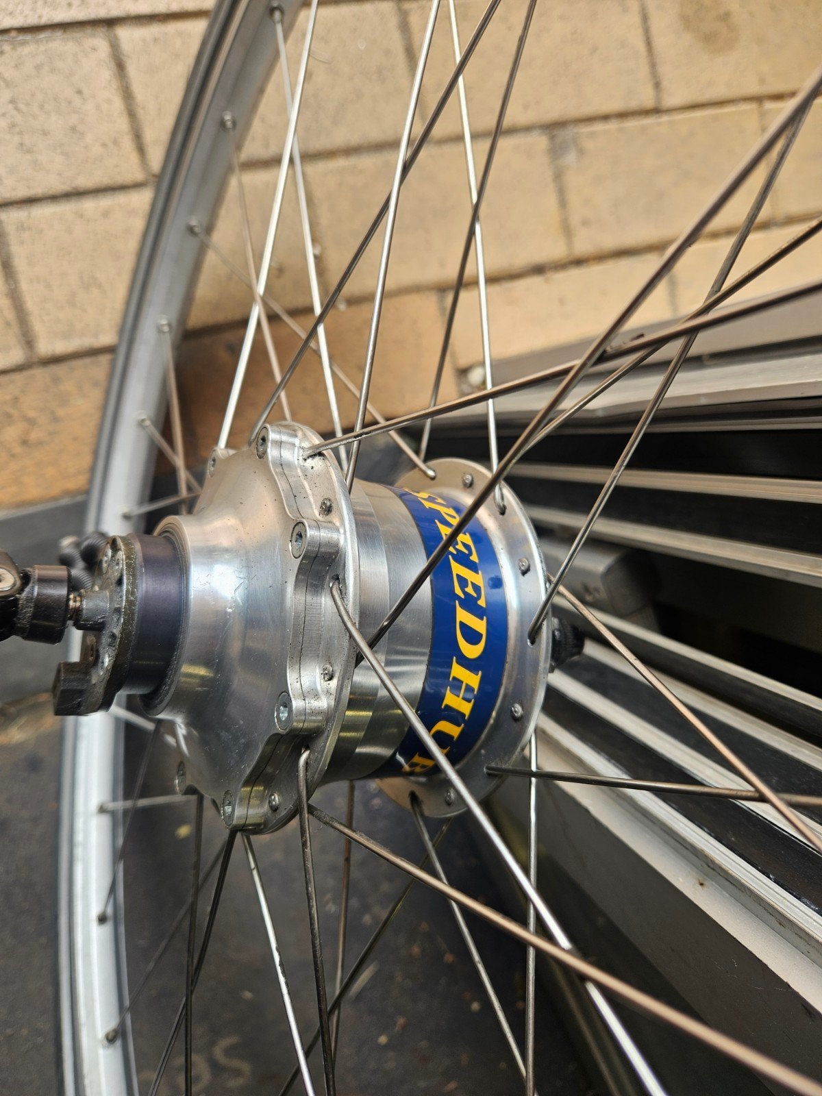Rohloff 14 speedhub wielset, Ophalen, Wiel, Aluminium