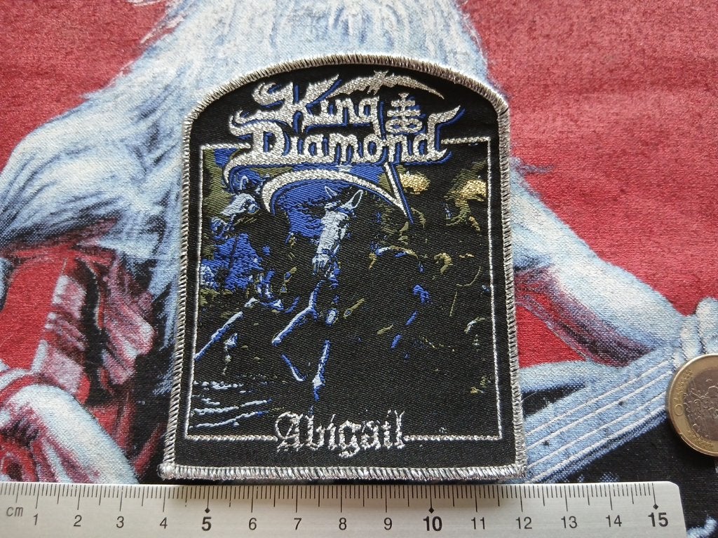 King Diamond  Abigail limited edition patch k312 metal, Verzamelen, Ophalen of Verzenden, Zo goed als nieuw, Kleding