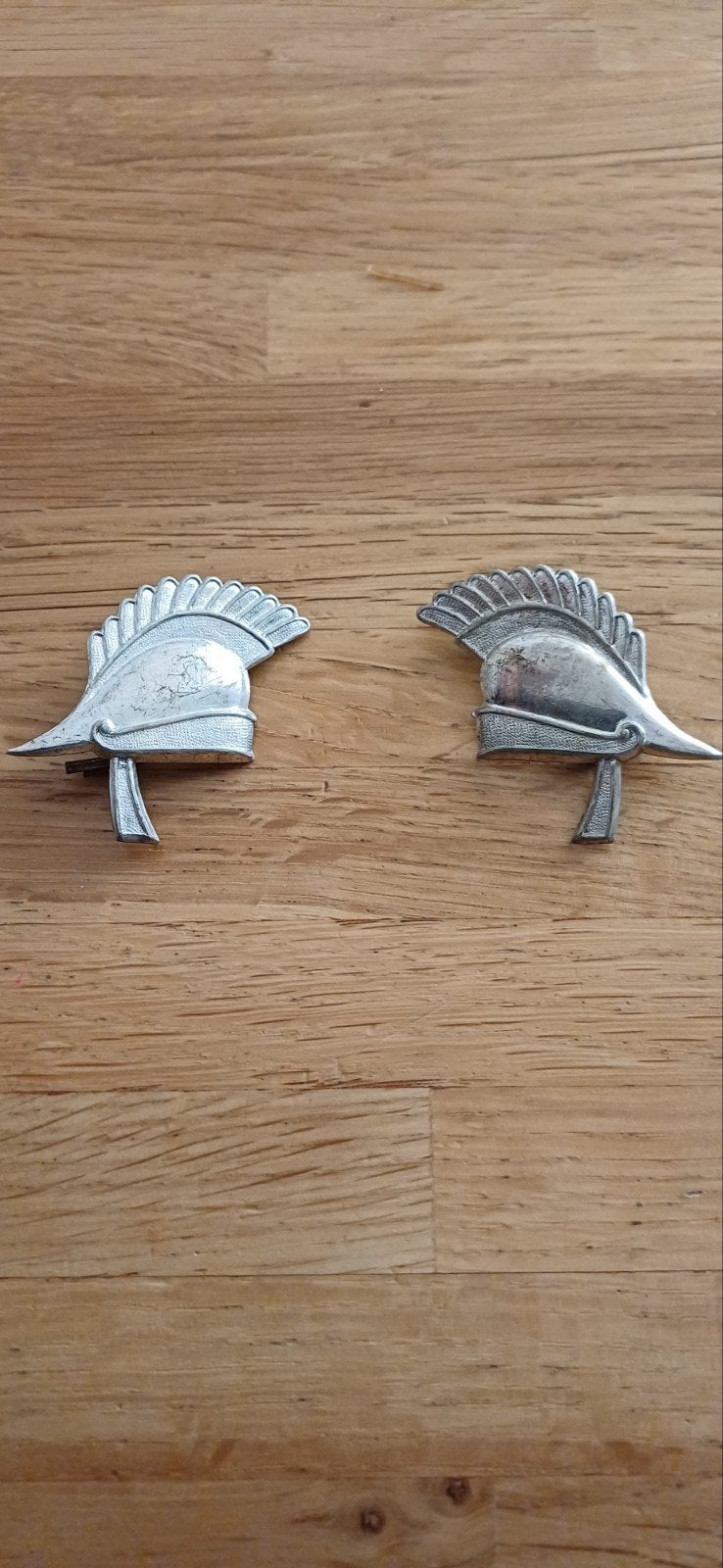 KNIL Genie kraagemblemen, Ophalen of Verzenden, Landmacht, Nederland, Embleem of Badge