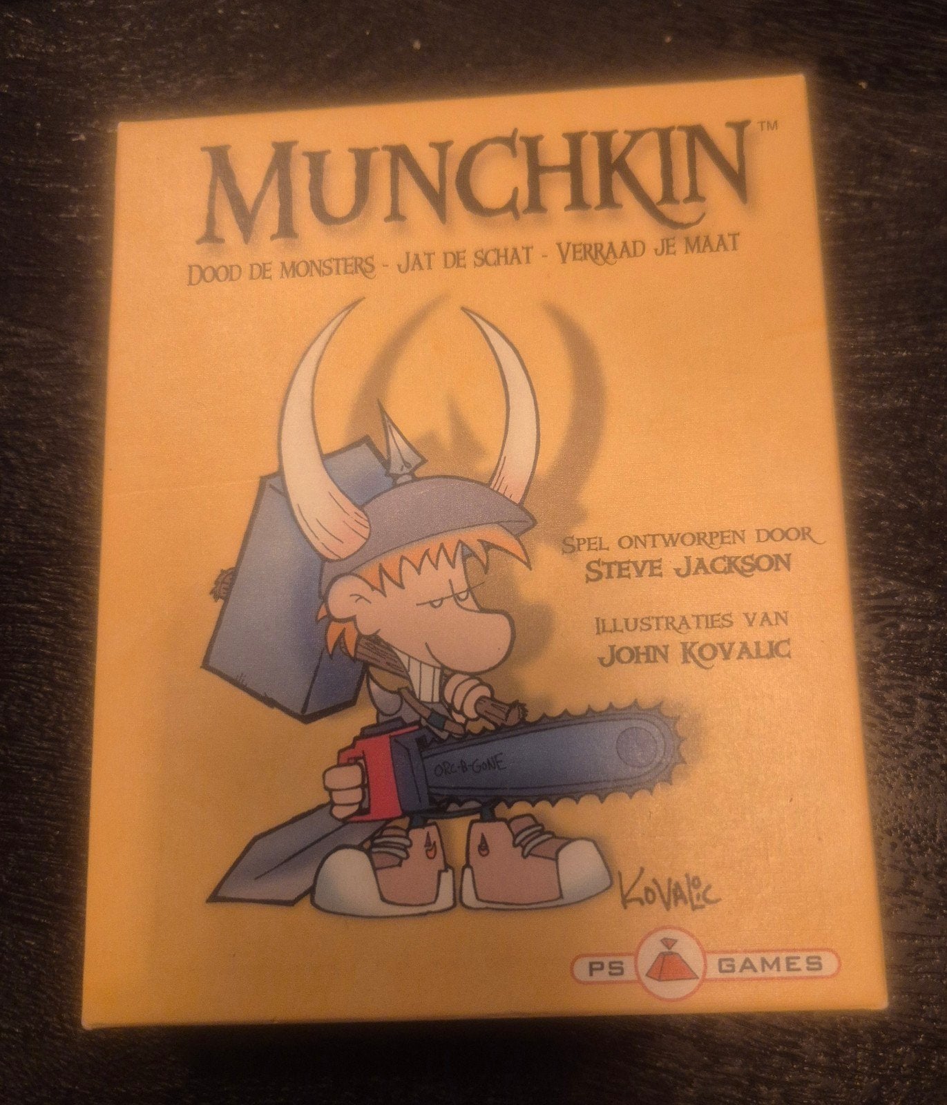 Munchkin Kaartspel - Dood de Monsters, Jat de Schat!, Vijf spelers of meer, Ophalen of Verzenden, Gebruikt, PS Games