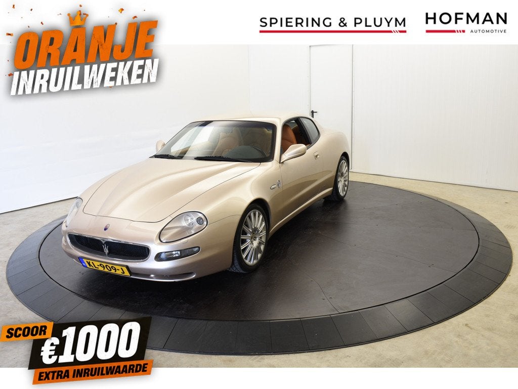 Maserati Coupé 4.2 V8 390PK GT Cambiocorsa Yountimer, Automaat, Gebruikt, 8 cilinders, Bruin