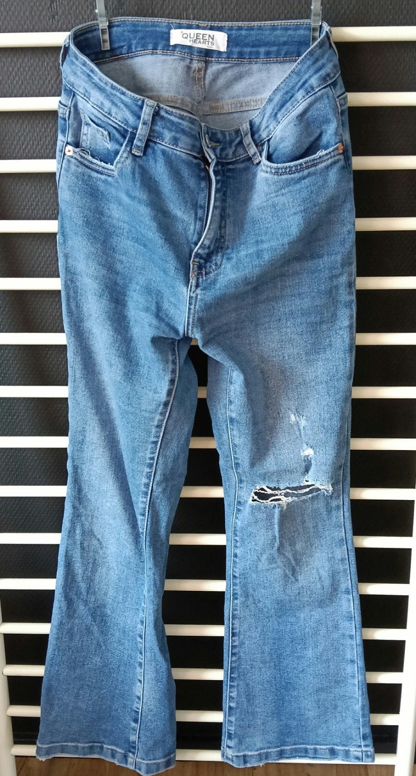 Leuke spijkerbroek, Blauw, Ophalen of Verzenden, Zo goed als nieuw, W30 - W32 (confectie 38/40)