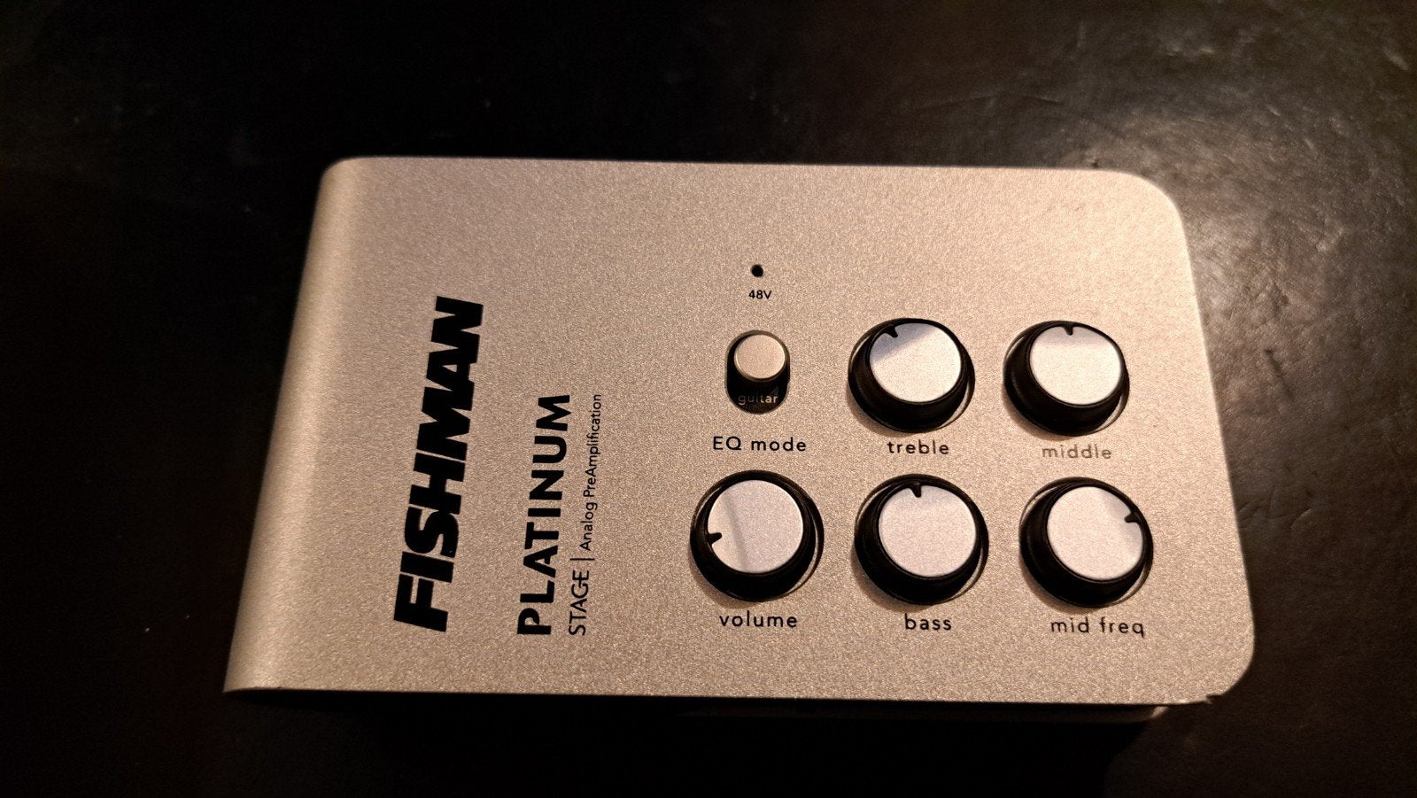 Fishman Platinum Stage EQ/DI – compacte akoestische preamp, Ophalen of Verzenden, Zo goed als nieuw