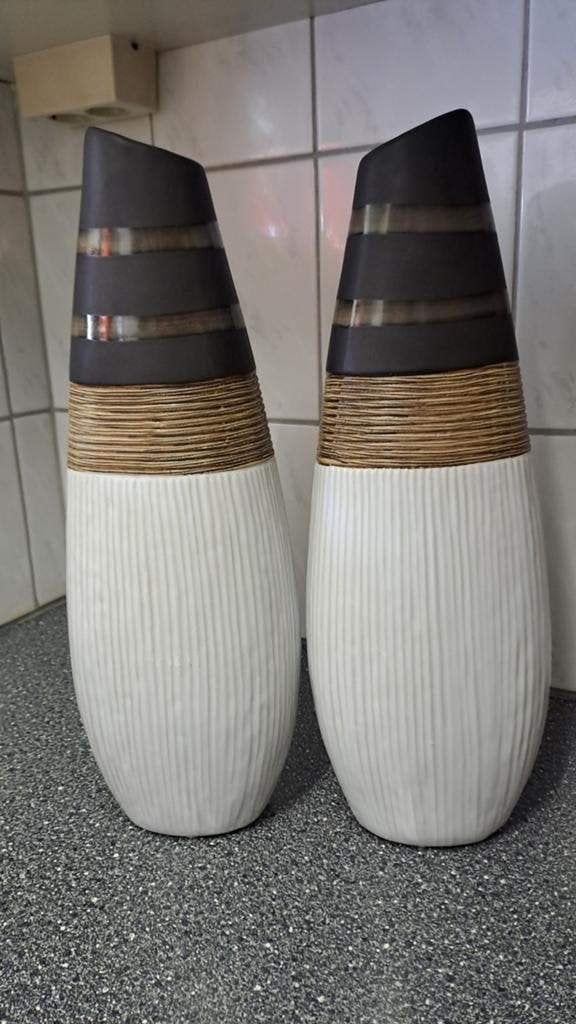 Set van 2 moderne vazen van Ritzenhoff & Breker, Overige kleuren, Onbekend, Ophalen of Verzenden, Zo goed als nieuw