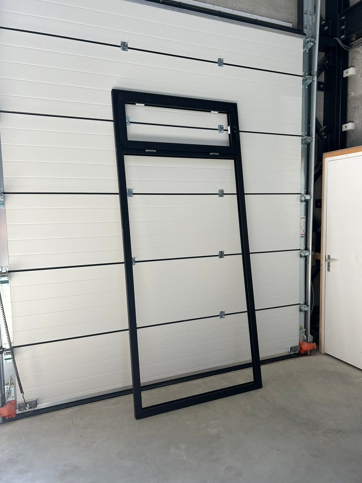 Aluminium kozijn met kiepraam, 75 tot 150 cm, Raamkozijn, Ophalen of Verzenden, Inclusief glas