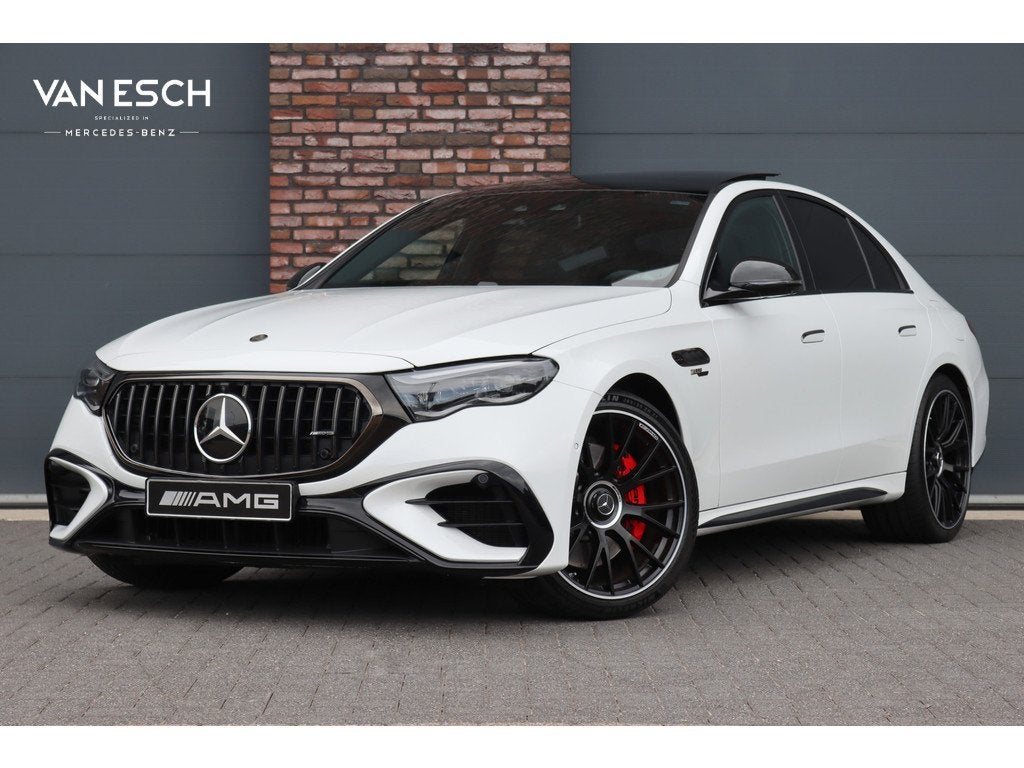 Mercedes-Benz E-Klasse AMG 53 4MATIC+ Premium | 612pk | Hype, Auto's, Mercedes-Benz, 12 maanden, Gebruikt, Wit, Origineel Nederlands