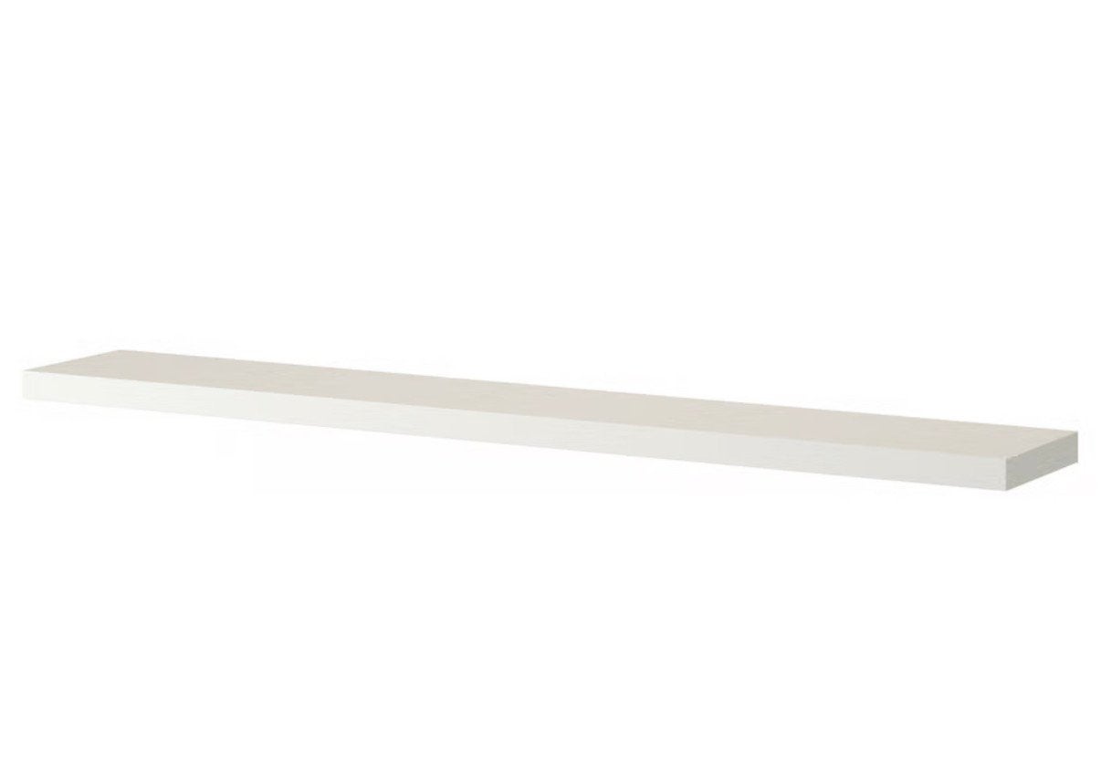 IKEA wandplank Lack wit 190x26cm, Huis en Inrichting, Ophalen, Zo goed als nieuw