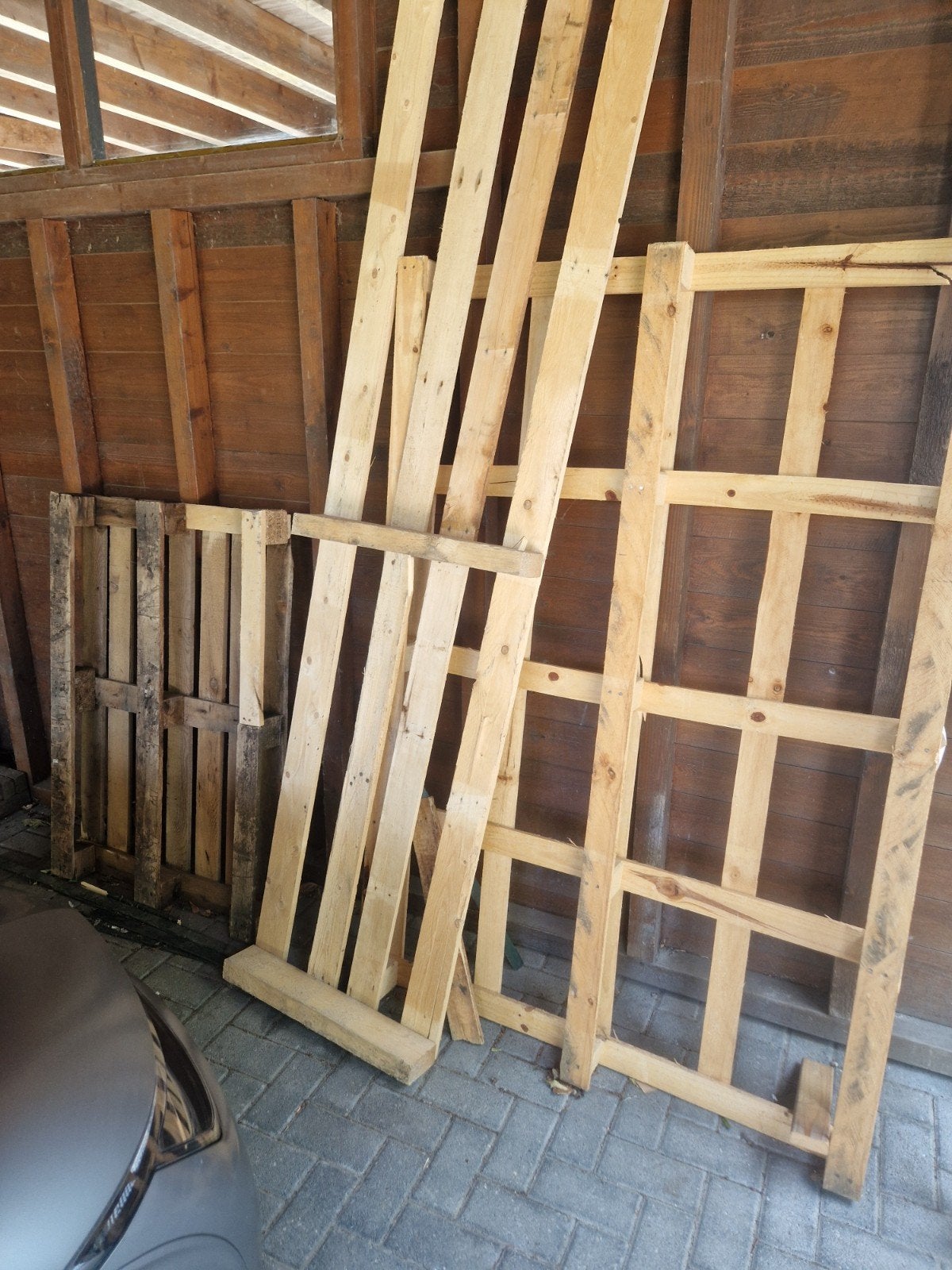 diverse pallets, Ophalen, Overige houtsoorten, Minder dan 200 cm, Pallet