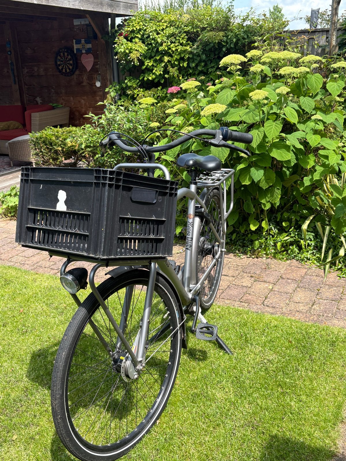 Gazelle herenfiets, maat H59, Fietsen en Brommers, Fietsen | Heren | Herenfietsen, Ophalen, Gebruikt, Versnellingen, 57 tot 61 cm