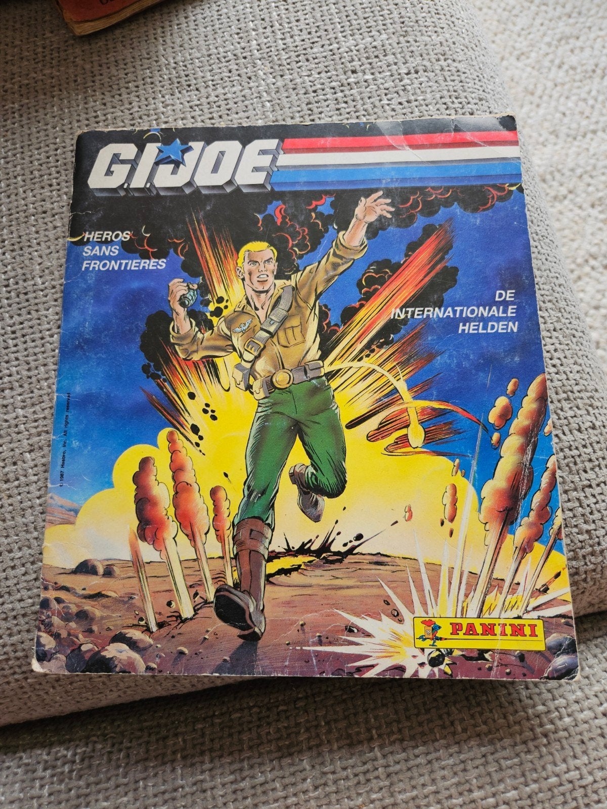 G.I. Joe: De Internationale Helden - Panini stripboek, Boeken, Ophalen of Verzenden, Gelezen