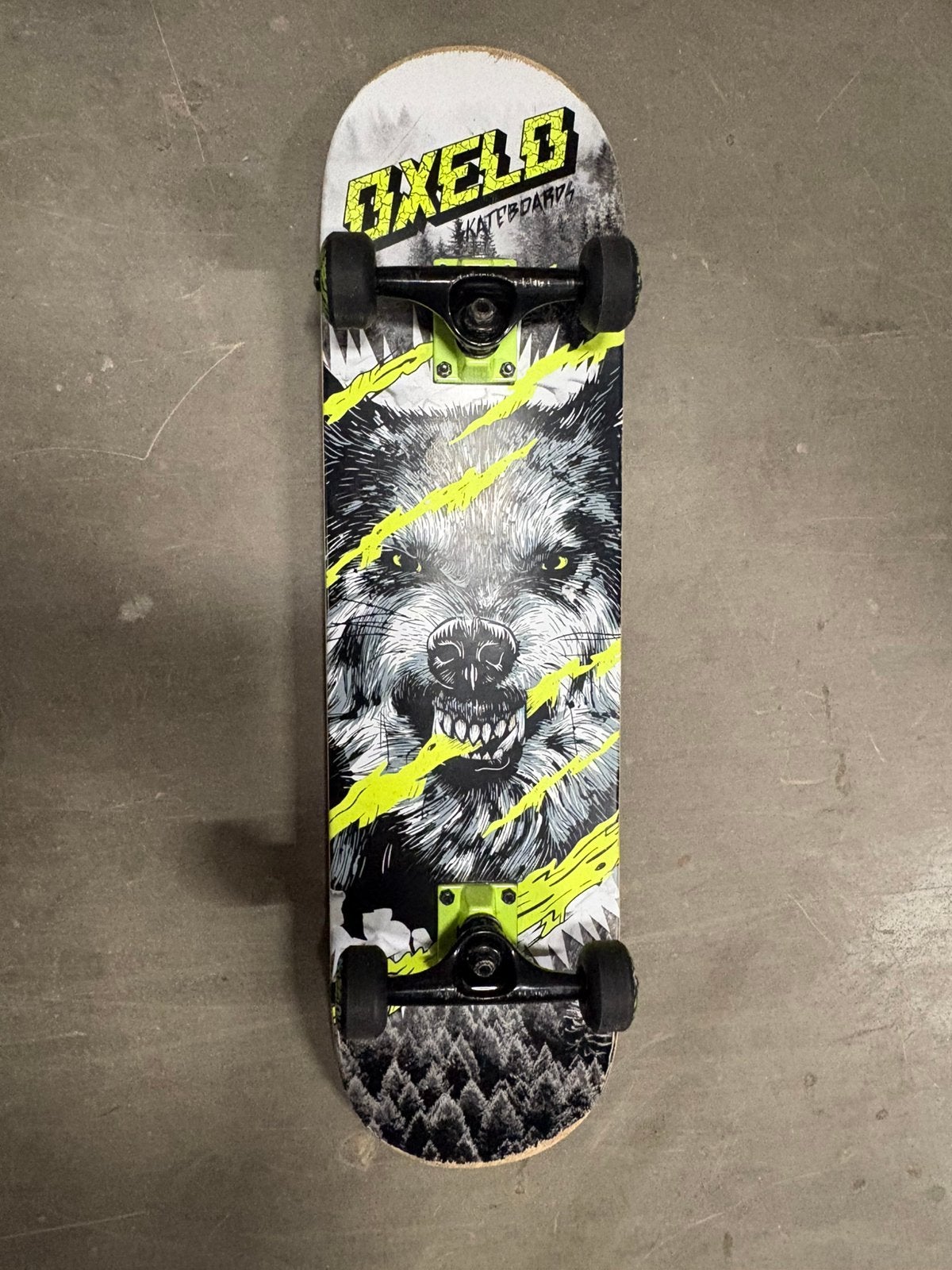 Skateboard, Ophalen, Zo goed als nieuw