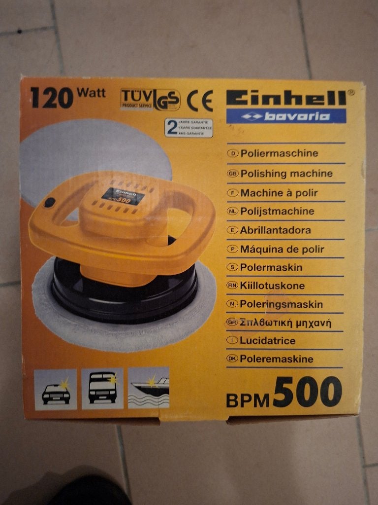 polijstmachine auto, Ophalen, Nieuw